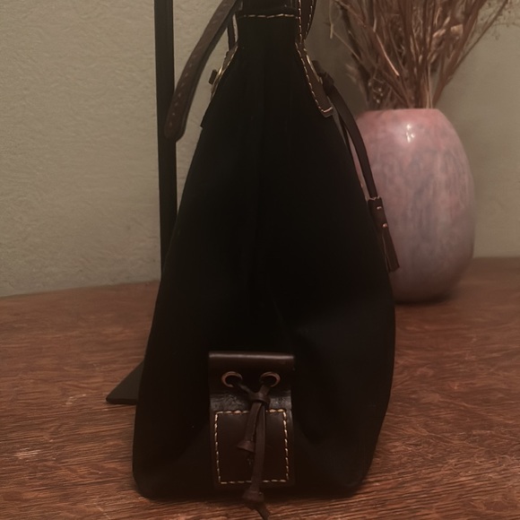 Dooney & Bourke Canvas Wakefield Tassel Tote - Picture 5 of 12